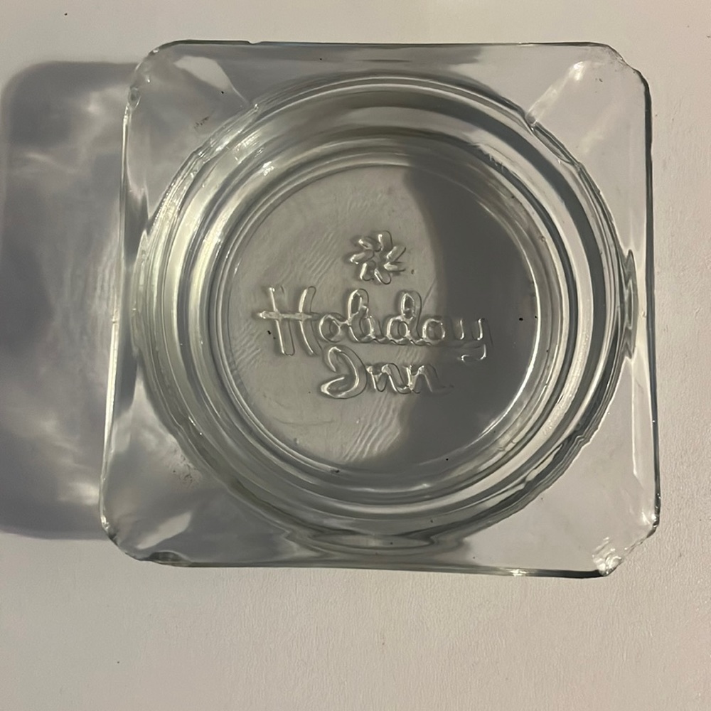 Vintage/cool  Holiday Inn Embossed Ashtray